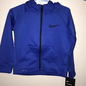Royal blue children’s Nike hoodie